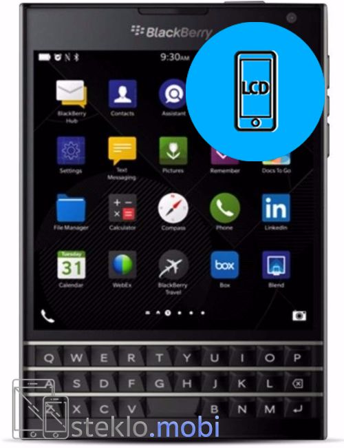 Blackberry Q30 Passport Menjava ekrana