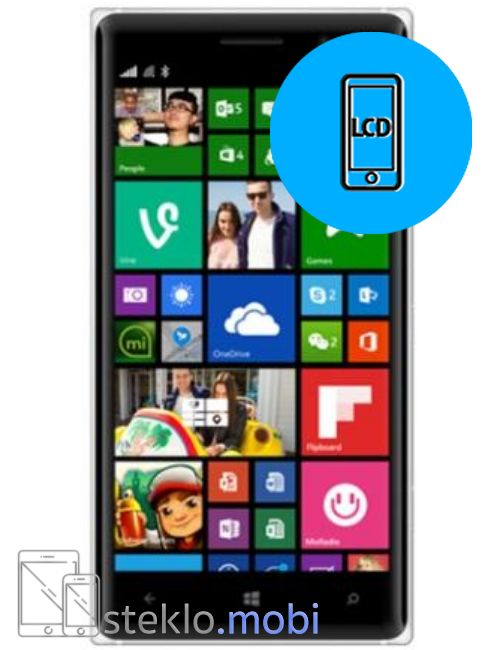 Nokia Lumia 830 Menjava ekrana