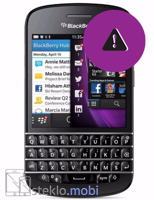 Blackberry Q10 Odprava programskih napak