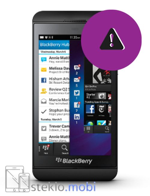Blackberry Z10 Odprava programskih napak