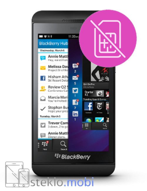 Blackberry Z10 Popravilo SIM slot adapterja