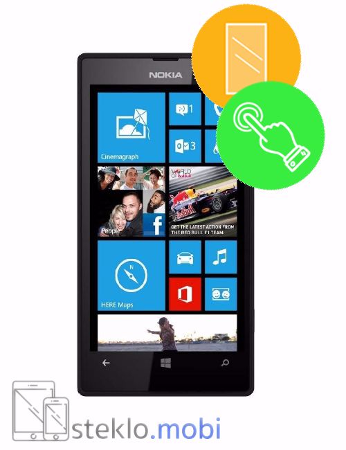 Nokia Lumia 525 Popravilo stekla in touch-a