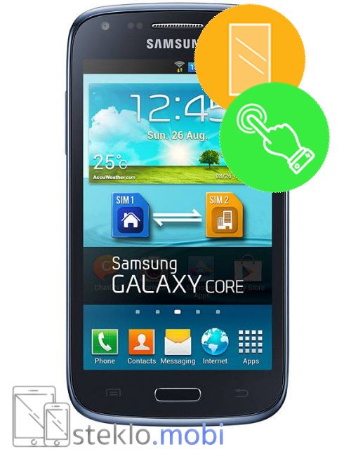 Samsung Galaxy Core Popravilo stekla in touch-a