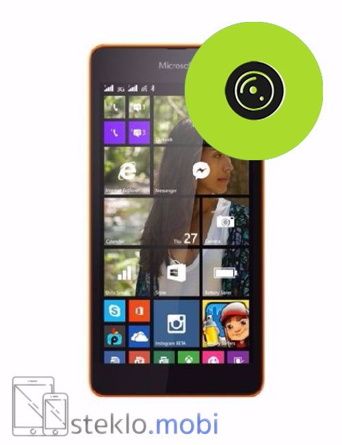 Nokia Microsoft Lumia 540 Popravilo stekla kamere