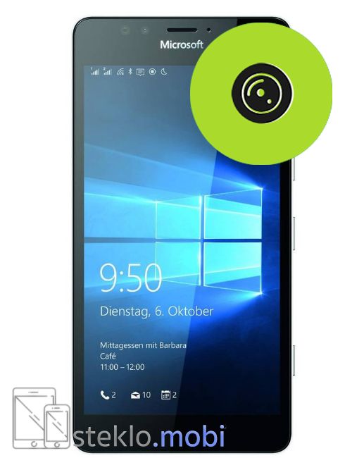 Nokia Microsoft Lumia 950 Popravilo stekla kamere