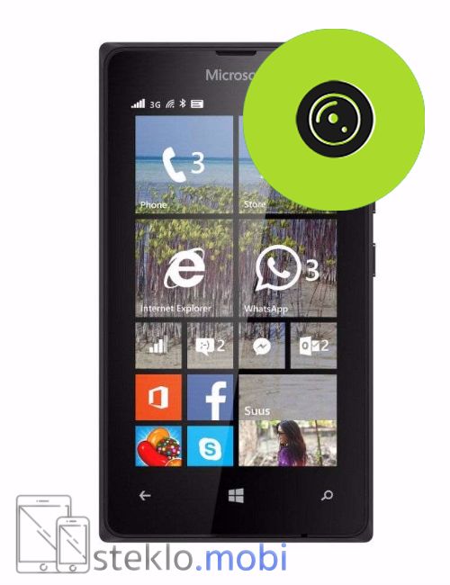 Nokia Lumia 435 Popravilo stekla kamere
