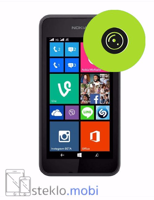 Nokia Lumia 530 Popravilo stekla kamere