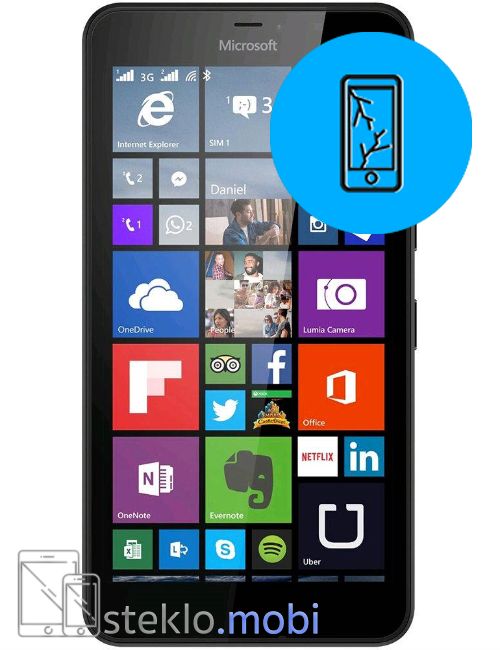 Nokia Microsoft Lumia 640 XL Popravilo počenega stekla