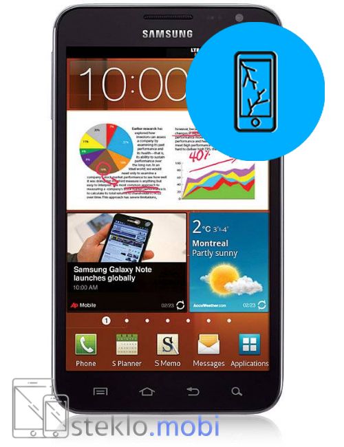 Samsung Galaxy Note 1 Popravilo stekla