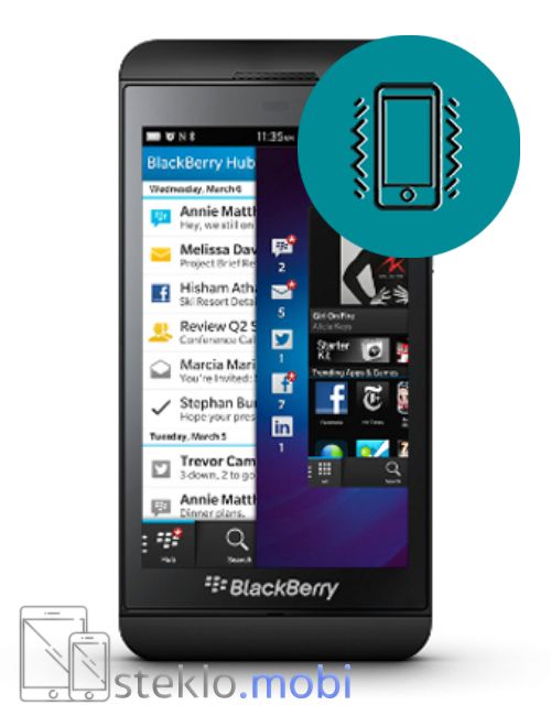 Blackberry Z10 Popravilo vibracije