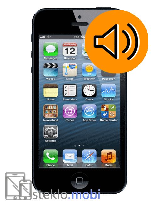 Apple iPhone 5 Popravilo zvočnika