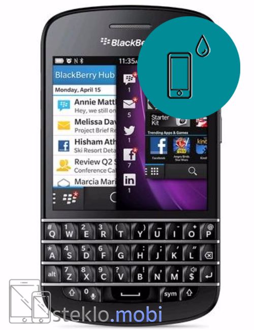 Blackberry Q10 Stik s tekočino