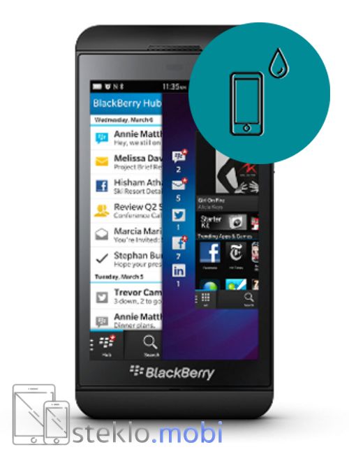 Blackberry Z10 Stik s tekočino