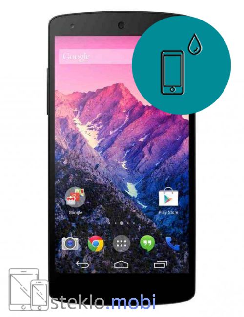 LG Nexus 5 Popravilo poškodb z vodo