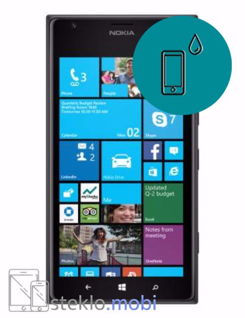 Nokia Lumia 1520 Stik s tekočino