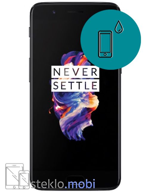 OnePlus 5 Stik s tekočino