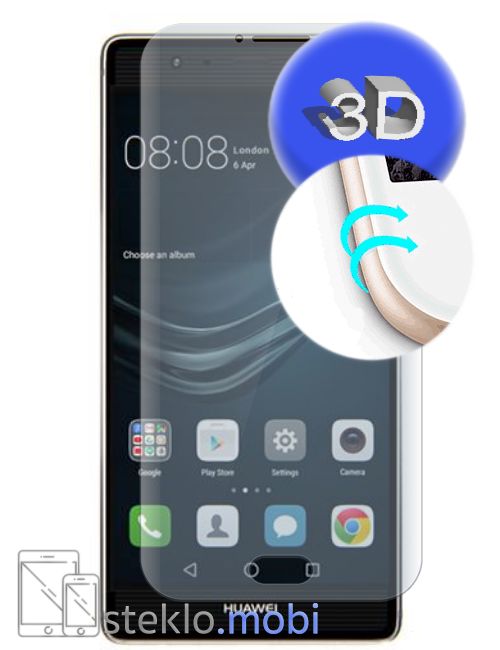 Huawei P9 Zaščitno steklo 3D