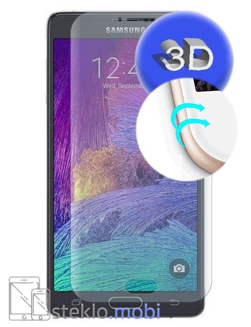 Samsung Galaxy Note 4 Zaščitno steklo 3D