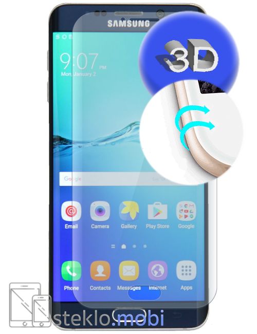 Samsung Galaxy S6 Edge Plus Zaščitno steklo 3D