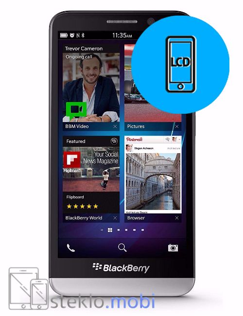 Blackberry Z30 Menjava ekrana
