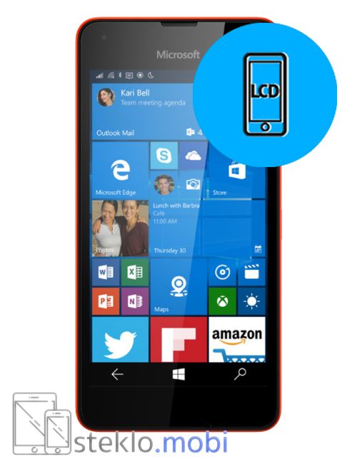 Nokia Microsoft Lumia 550 Menjava ekrana
