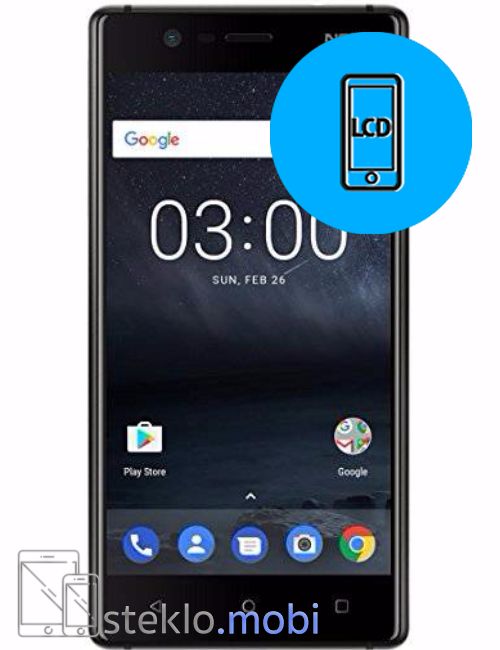 Nokia 3 Menjava ekrana