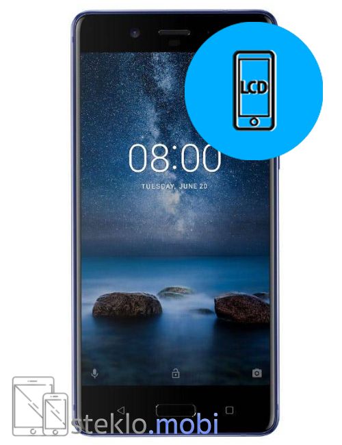 Nokia 8 Menjava ekrana
