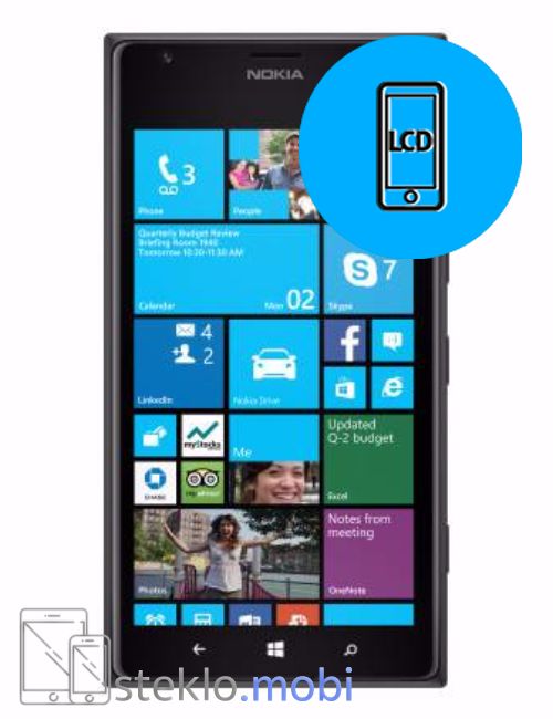 Nokia Lumia 1520 Menjava ekrana