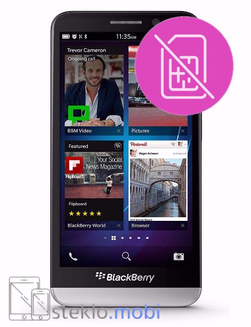 Blackberry Z30 Popravilo SIM slot adapterja