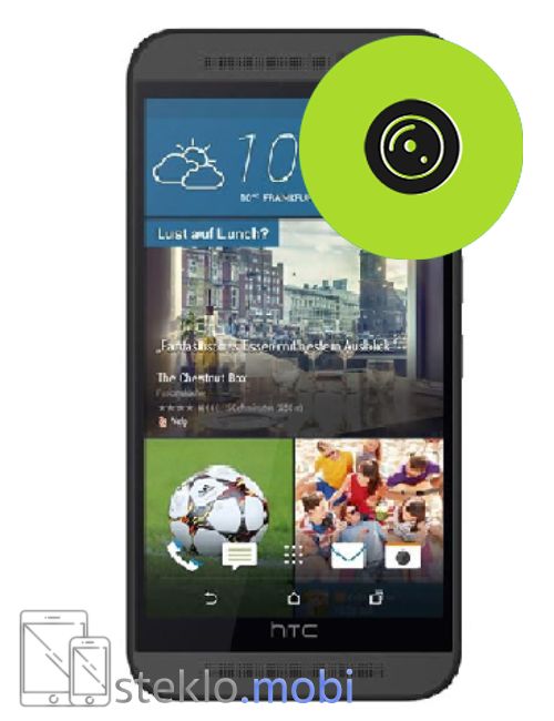 HTC One M9 Popravilo stekla kamere