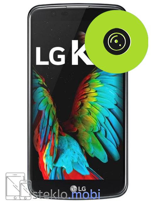 LG K10 Popravilo stekla kamere