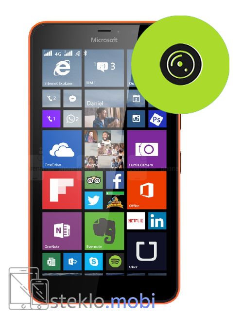 Nokia Lumia 640 Popravilo stekla kamere