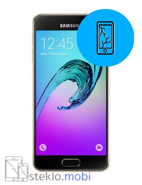 Samsung Galaxy A3 2016 Popravilo počenega stekla