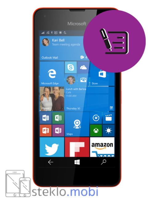 Nokia Microsoft Lumia 550 Pregled in diagnostika