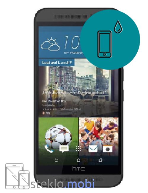 HTC One M9 Stik s tekočino