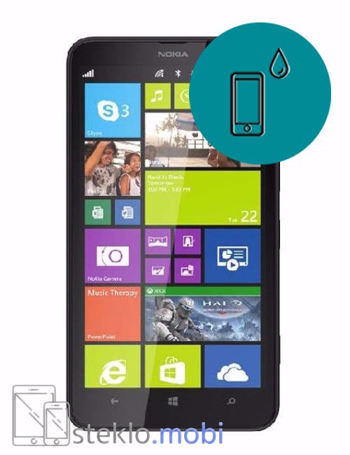Nokia Lumia 1320 Stik s tekočino