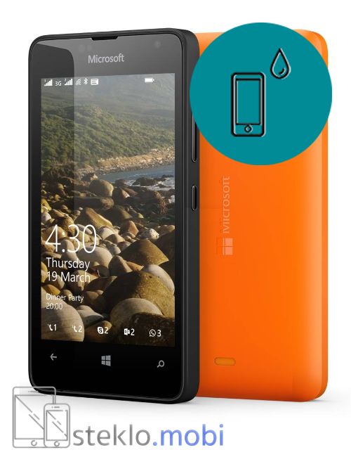 Nokia Lumia 430 Stik s tekočino