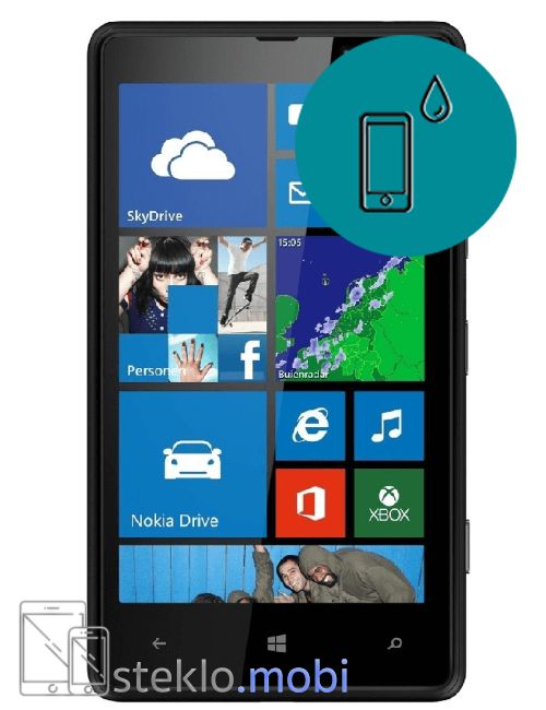 Nokia Lumia 820 Stik s tekočino