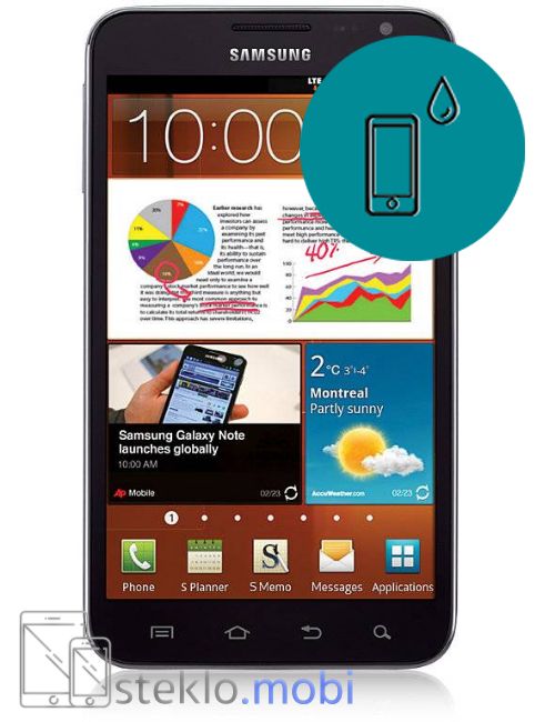 Samsung Galaxy Note 1 Stik s tekočino