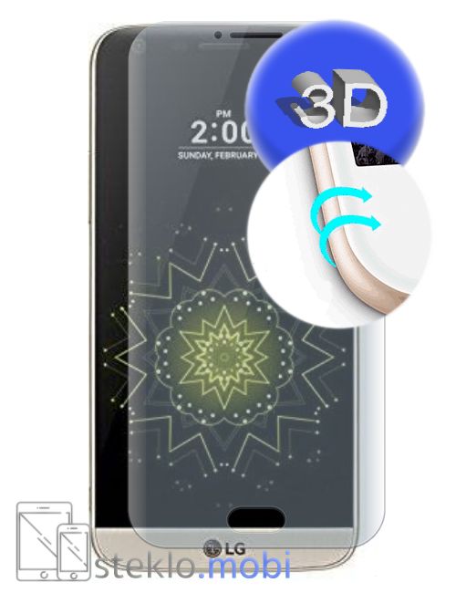 LG G5 Zaščitno steklo 3D