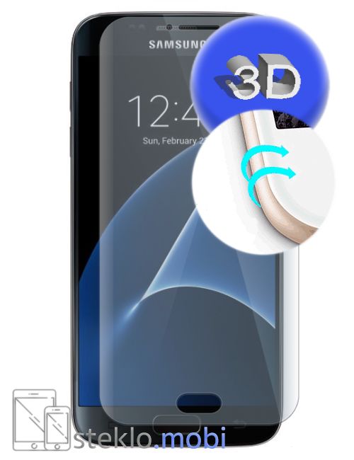 Samsung Galaxy S7 Zaščitno steklo 3D